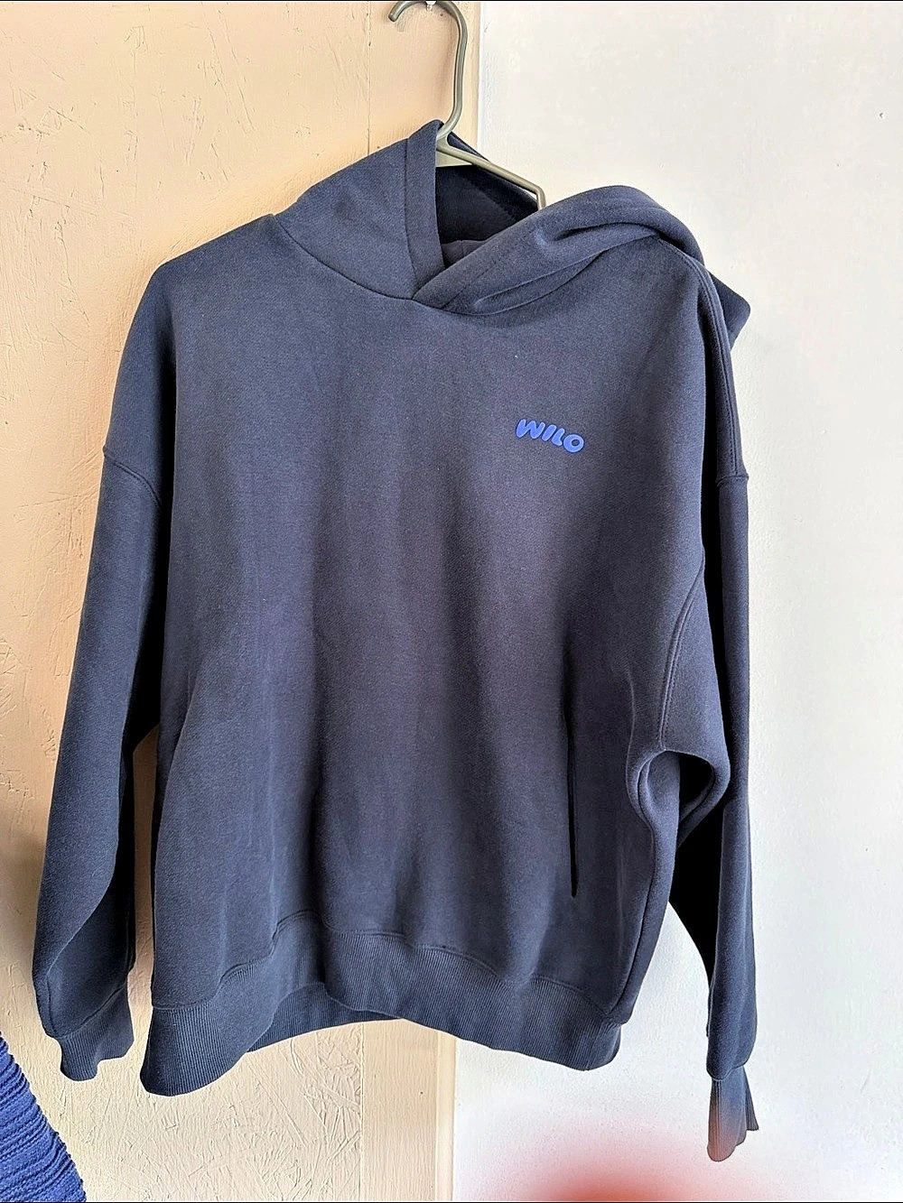Wilo The Label Hoodie Graphic Hoodie Blue Size XS NWT